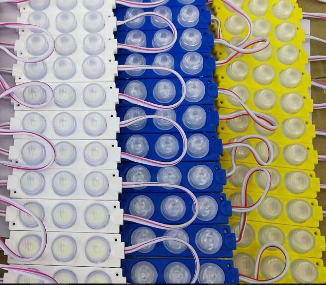 DC12V 20Pcs 3W LED Module with Injection lens SMD2835 3LEDs/pc Advertisement Led Lighting Module High Bright Modules