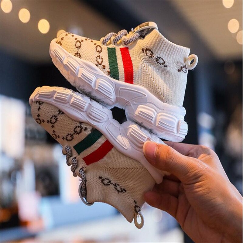 Herfst Kinderen Schoenen Unisex Peuter Meisjes Jongens Sneakers Mesh Ademend Mode Toevallige Kinderen Schoenen Maat 21-30