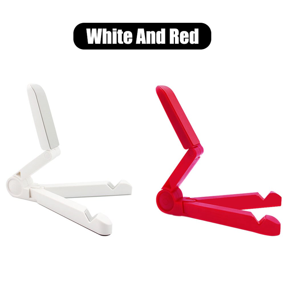 Soporte Universal para tableta de escritorio y teléfono, accesorios de soporte para Ipad, Samsung, Xiaomi, Huawei, Redmi: White And Red