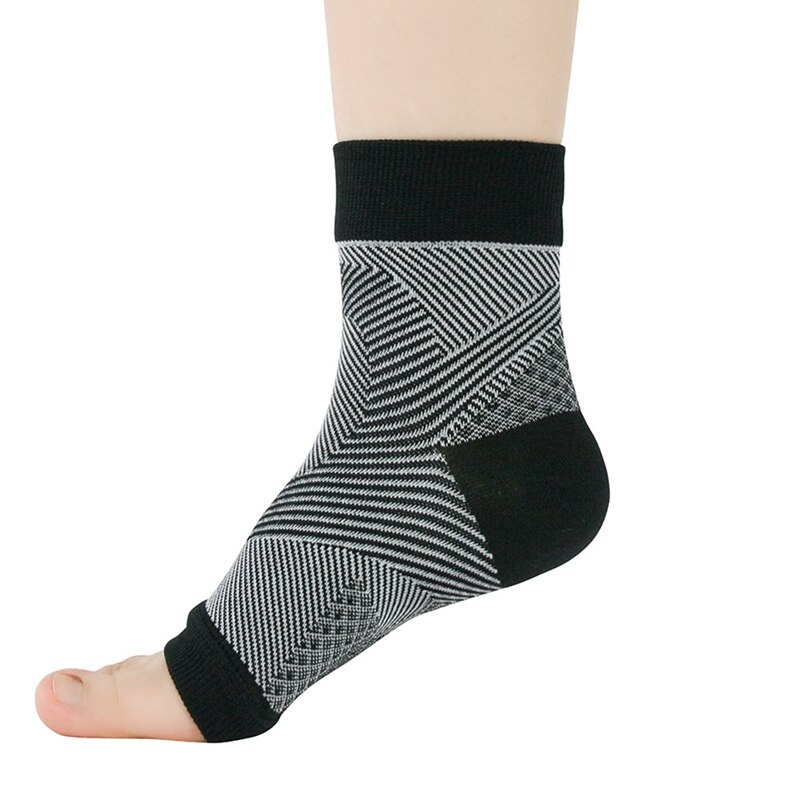1 Pair Ankle Support Breathable Compression Nylon Spandex Sleeve Heel Cover Fitness Sports Safety ankle brace