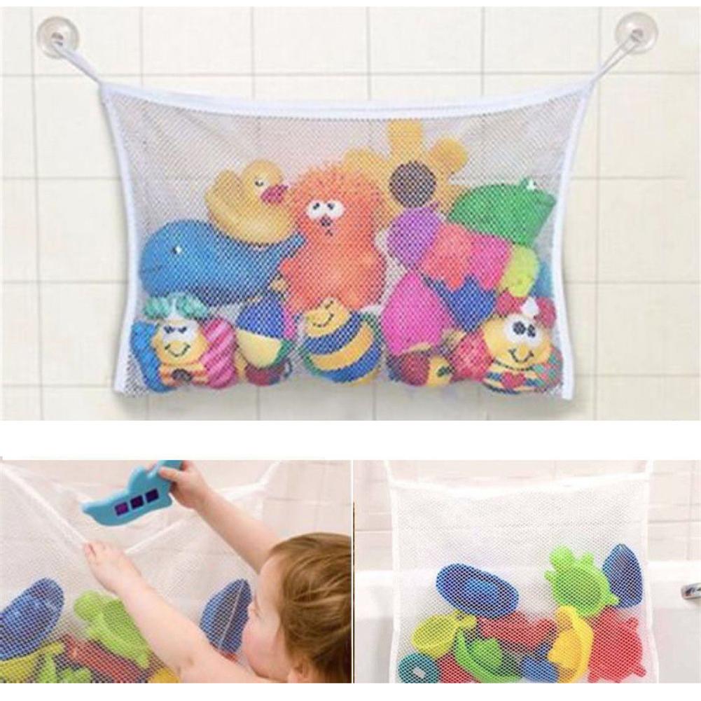 Zuig Badkamer Stuff Baby Bad Bad Speelgoed Mesh Netto Opbergtas Organizer Houder Badkamer Douche Speelgoed Organiser