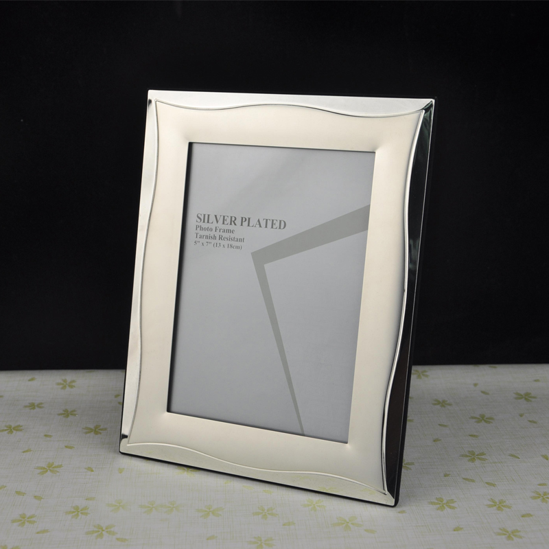 Goede luxe verzilverde metalen fotolijst fotolijsten MPF029