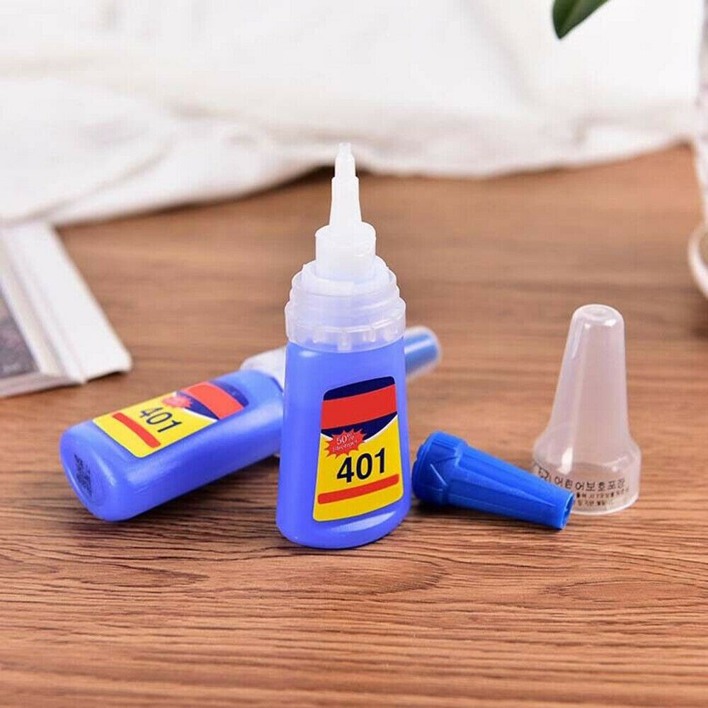 401 Multi-Purpose Super Glue Instant Adhesive 20g Bottle for DIY Craft Toys Fast Reparing