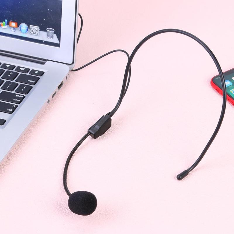 3Pin Mini XLR TA3F Headworn Microphone for Wireless Body-Pack Transmitter