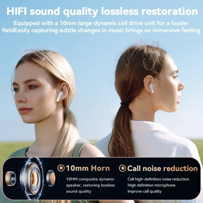 Nowe słuchawki Bluetooth Mblue AR10 Stereo Bezprzewodowe Półotwarte Słuchawki HiFi Redukcja Szumów Rozmów Długi Czas Pracy na Baterii