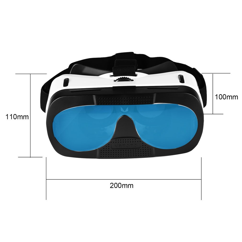 LESHP Blu-ray cristal lente 3D VR gafas Realidad Virtual auriculares película Juego Anti-ultravioleta Anti-mareo mejor térmico