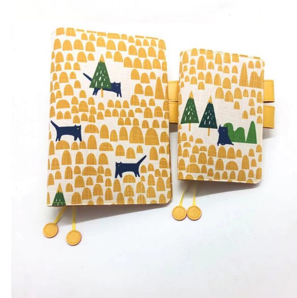 japan A6 B6 a5 notebook stationery diary billbook hobo specifications cover japanese style cover Fabrics