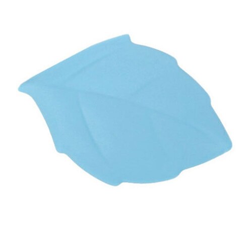 2 Stks/set Draagbare Reizen Outdoor Blad Vormige Water Flessen Bekerhouder Drinken Bag Silicone Drinken Borstelen Wassen Tool: 2pcs / Blauw