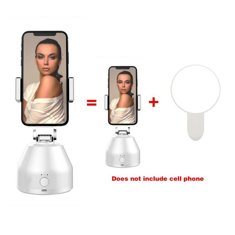 Smartphone Gimbal Stabilisator Auto Tracking Telefoon Houder 360 Rotatie Auto Gezicht Tracking Selfie Stick Compatibel Met Alle Telefoons: 04