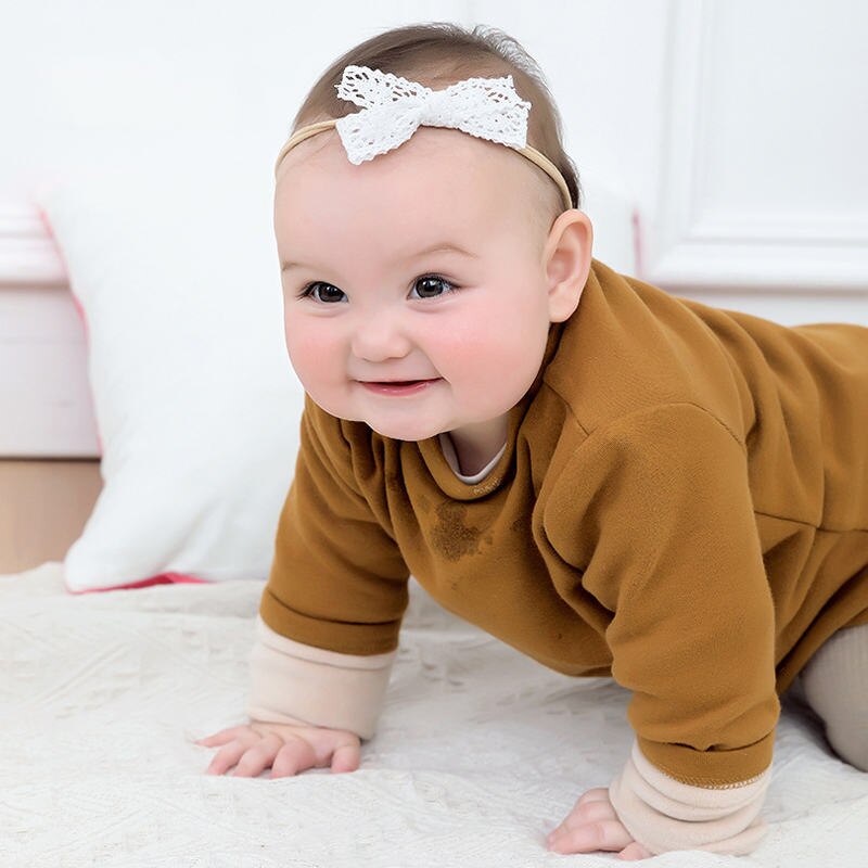 Balleenshiny bebê bandana laço arco faixa de cabelo para meninas adorável bebê menina acessórios para o cabelo infantil da criança headwear crianças presentes