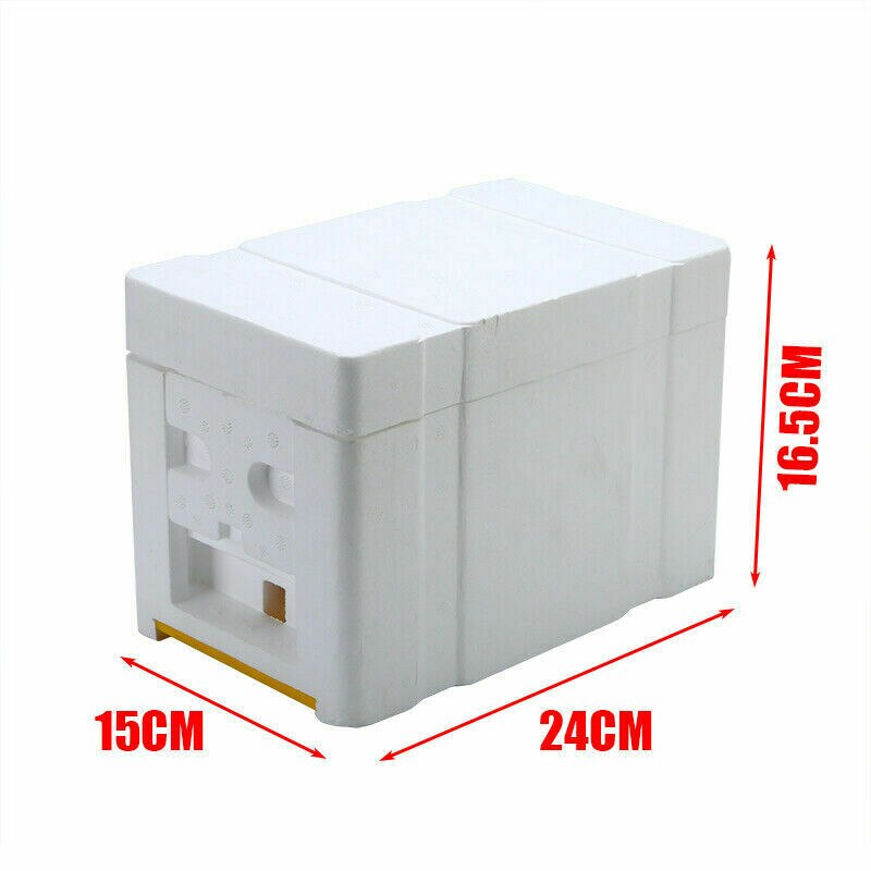 Auto Honey Beehive Frames Beekeeping Kit Bee King Box Pollination Box Hive Case Beekeeper Tool Supplies