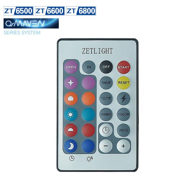 ZETLIGHT ZT6500 ZT6600 ZT6800 ZS7000 Infrared remote control controller accessories