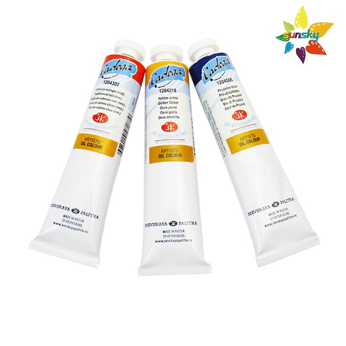 Original 3K Ladoga Akademie ölgemälde extra feine künstlerölfarbe rohr 46 ml einzel 602-802 selbst ausgewählt Kunst liefert