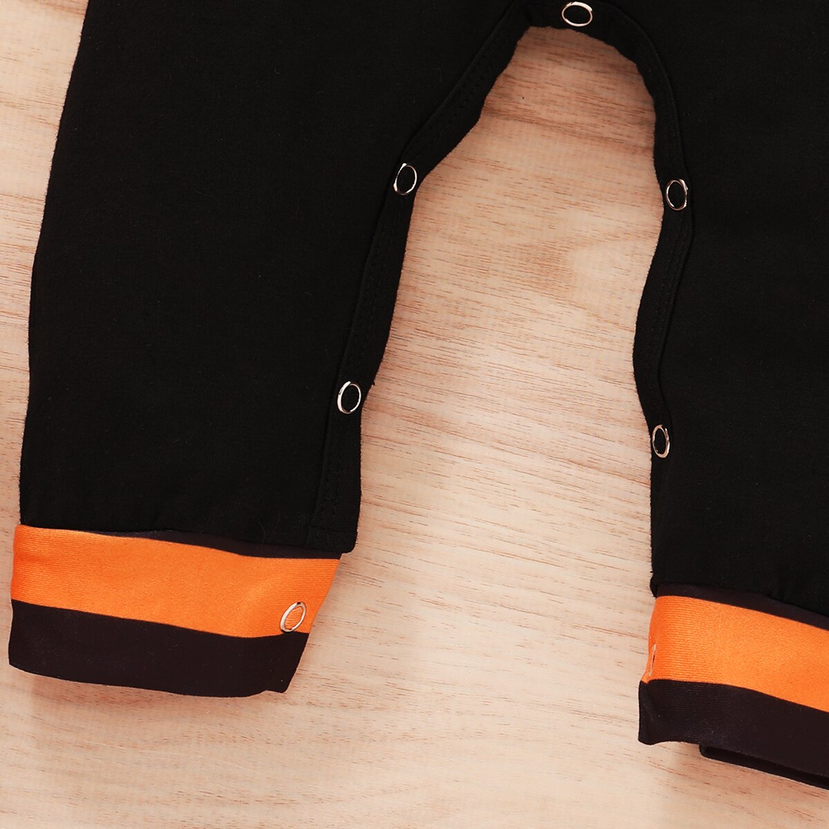 Halloween Pumpkin Romper Toddler Baby Girls Boys Unique Letter Stripe Long Sleeve Jumpsuit Boy’s Hooded Long Pants