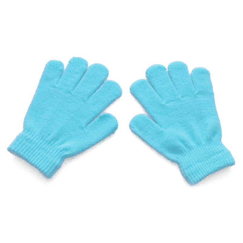 Kinderen Winter Warme Handschoenen Acryl Vinger Kinderen Warme Handschoenen Voor 7-11 Jaar Oud Kind: 06