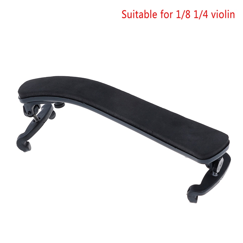 Justerbar universaltype violin skulderstøtte plast eva polstret til 1/8 1/4 1/2 3/4 & 4/4 violin violin