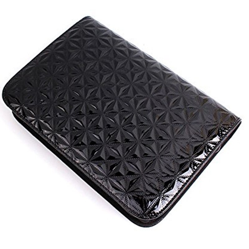Haarschere Tas Halter - Barber Pouch mit Rautensteppung - Für Friseure & Salons: Schwarz