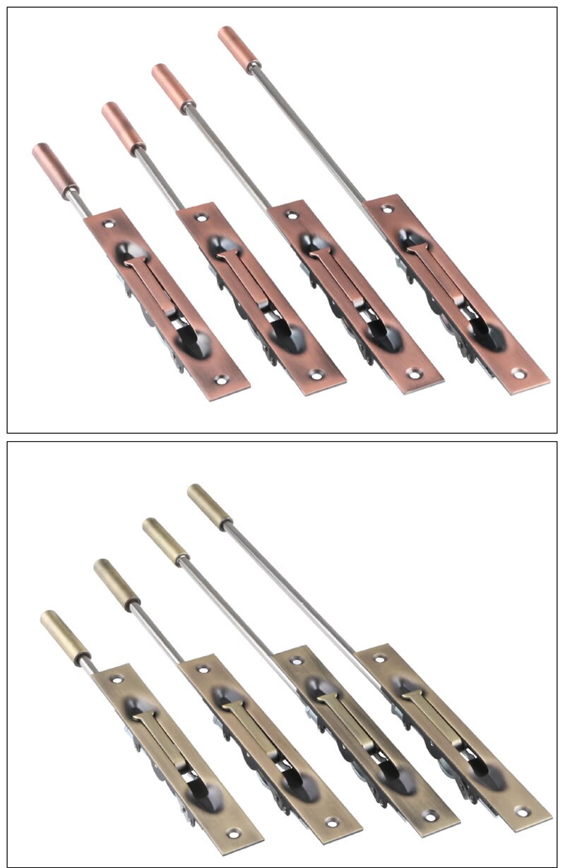 304 stainless steel hidden bolt,security door Built-in latch lock,embedded door latch,Fire emergency door escape door lock