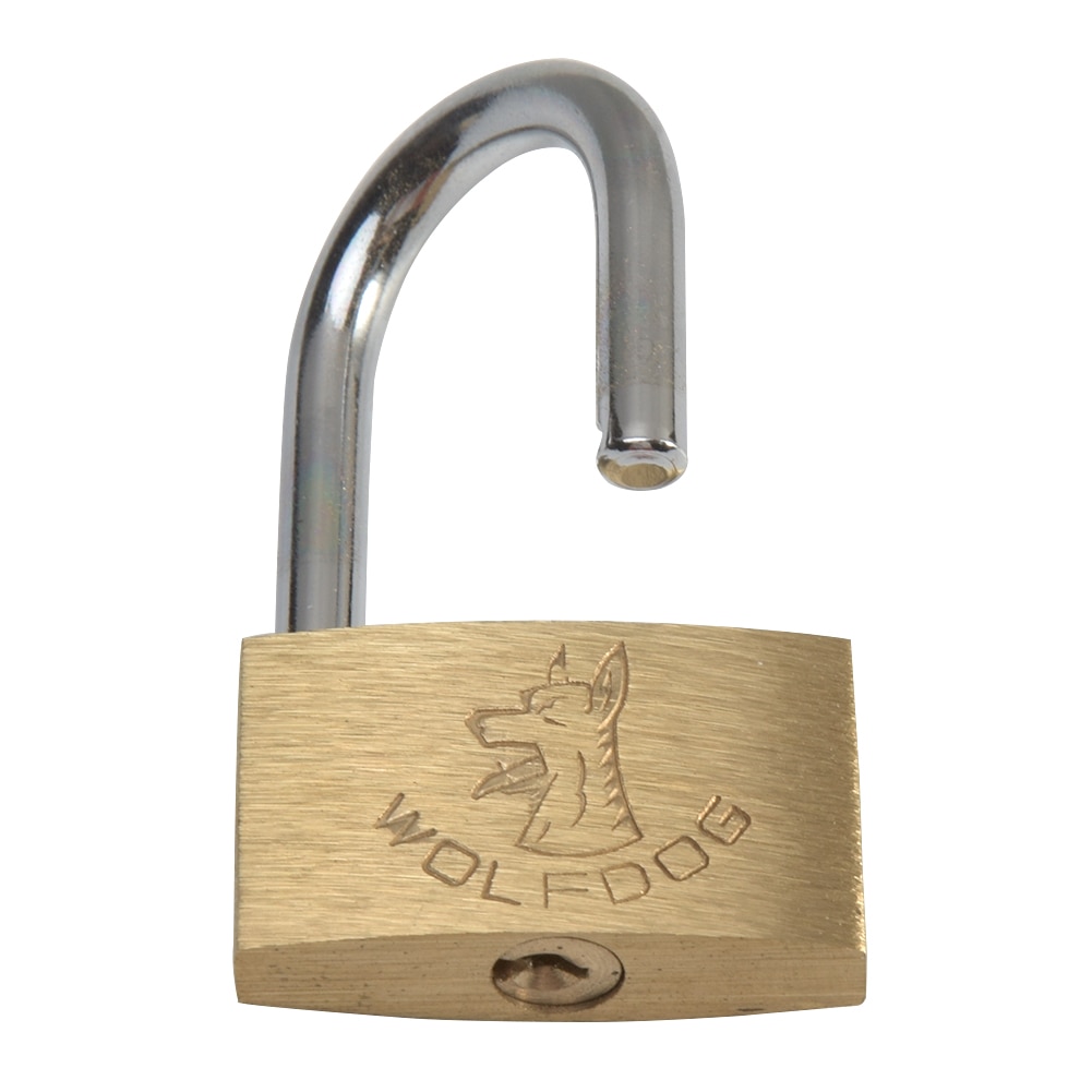 Kłódka, mini kłódka miedziana robić szafek z 3 kluczami kłódki podróżne robić bagażu siłownia Szafka wilk placki wzór