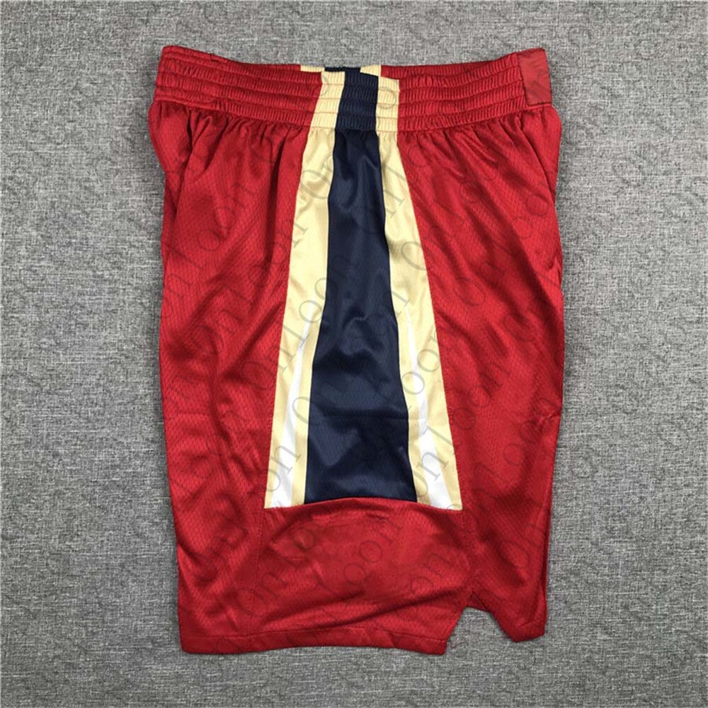 Free Men's America Basketball Orleans Shorts For Sports Shorts Ball Shorts