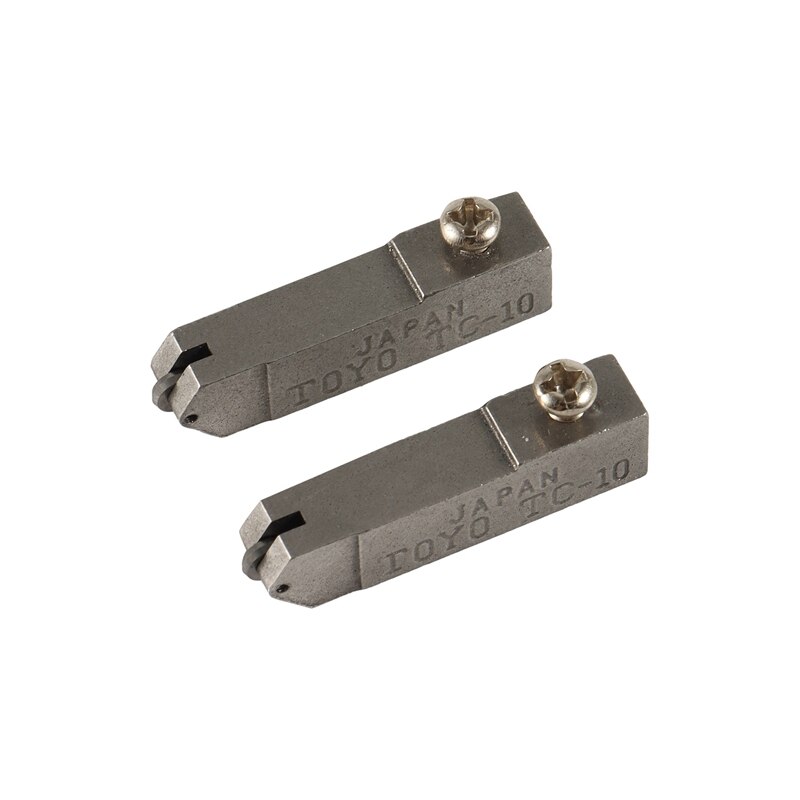 2Pcs TC-10 Strength And Hardness Glass Straight Cutting Head Tool For Glass Wine Bottle Cutting Head Replacement Parts