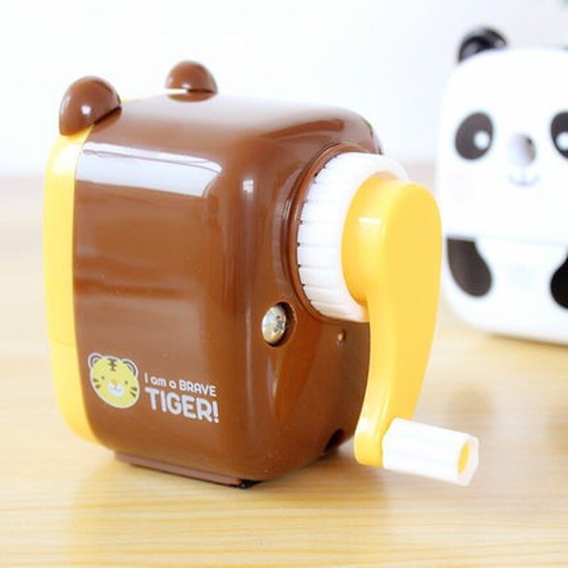 Cartoon Panda Tiger Pencil Sharpener Cute Animal N... – Grandado