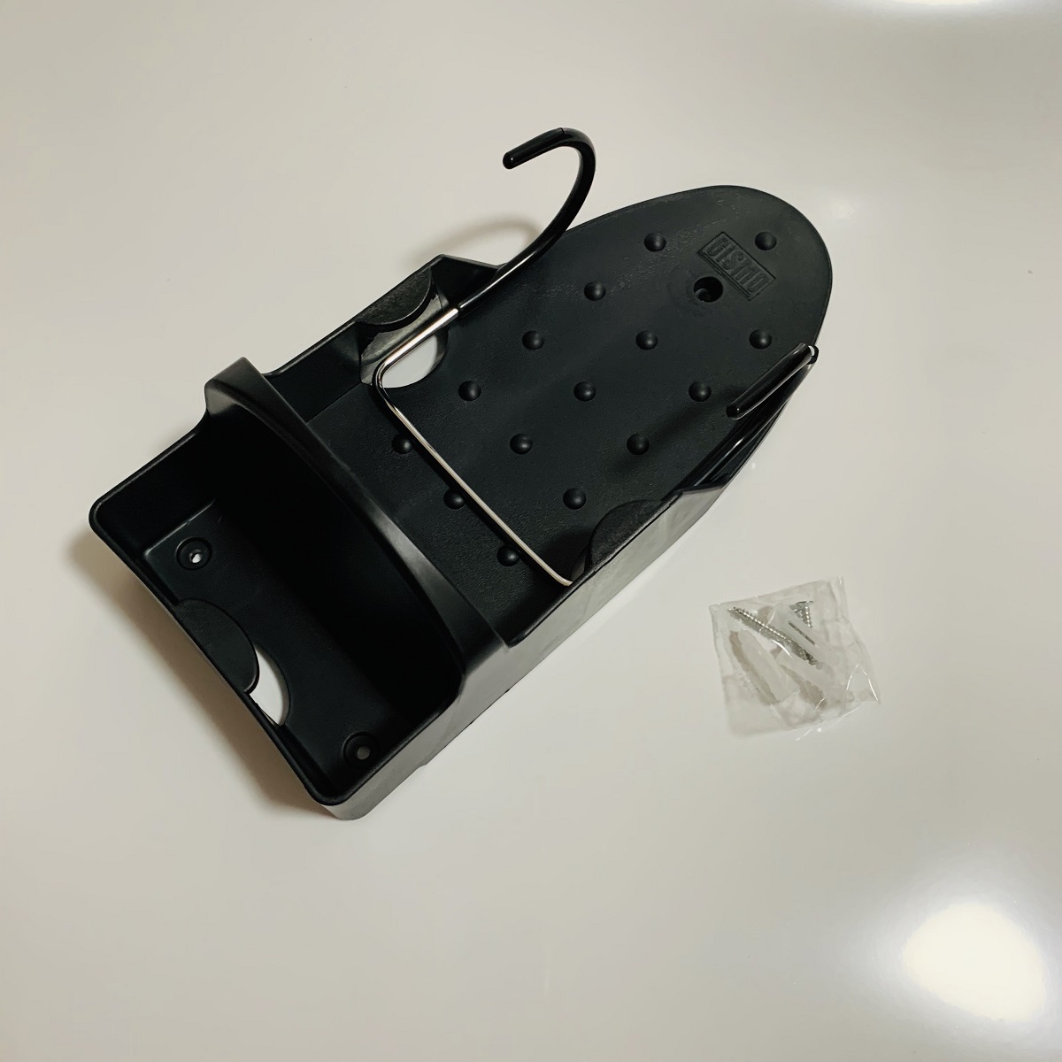 1 stk strygebrætholder hjem hotel tørretumbler holder jern vægmonteret jern hvile stativ varmebestandigt rack hængende tilbehør