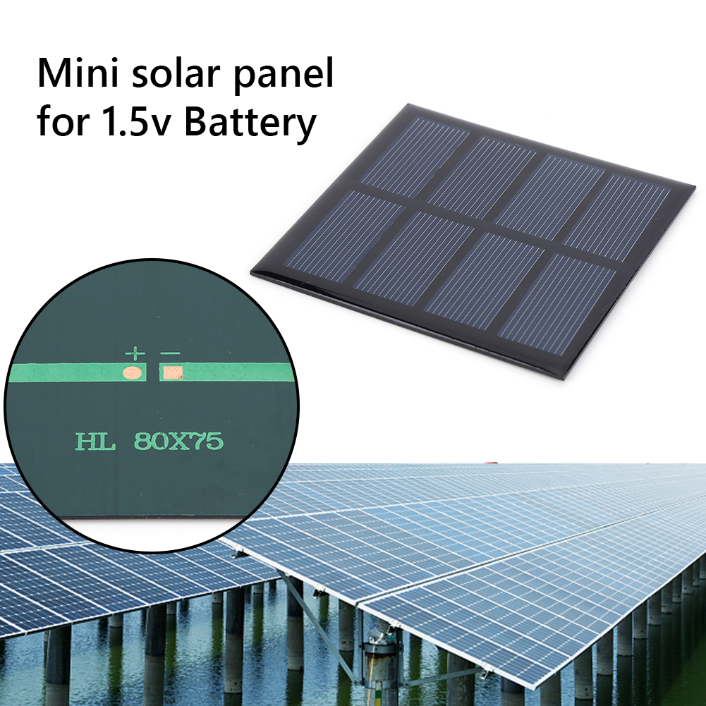 2v panel 0.9w polikrystaliczny 80 450ma system solarny diy do ładowania baterii 75mm komórkowego