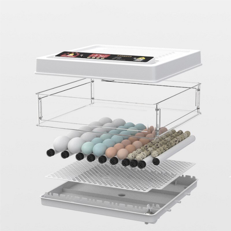 220/110v 6/12 egg rugemaskin helautomatisk salgsautomat klekking ruger gård fugl vaktel kylling fjærfe gård klekker turner