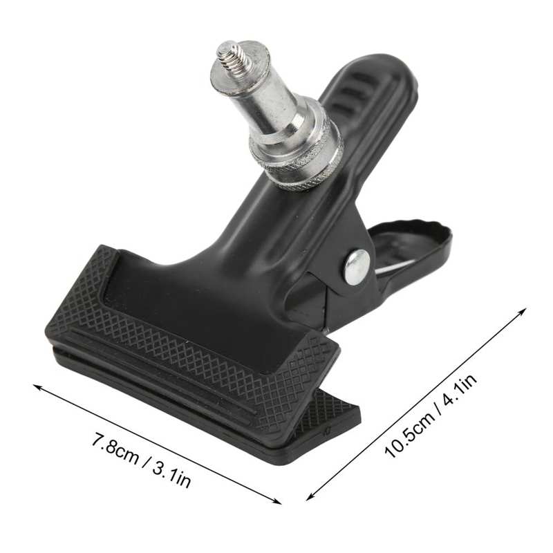Statief Clip Clamp Flash Houder Mount Heavy Duty Met 1/4 Inch Schroefdraad Voor Studio Achtergrond Camera Voor Foto Studio