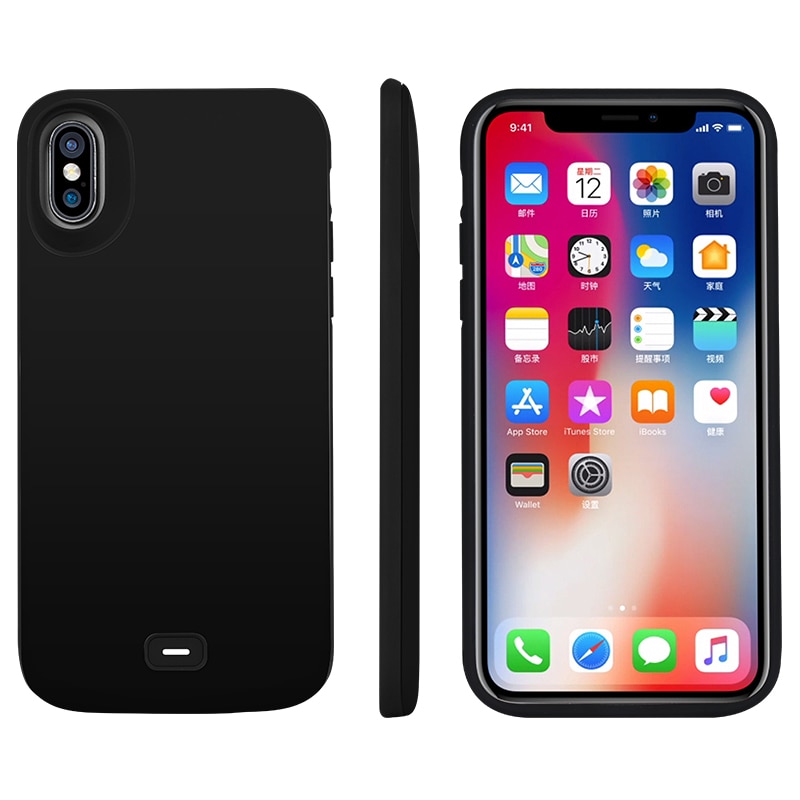4000mAh chargeur de batterie étui pour iPhone 5 5S SE 6 6s étui Powerbank chargeur étui pour iPhone 7/8 Plus/X XSBattery Case