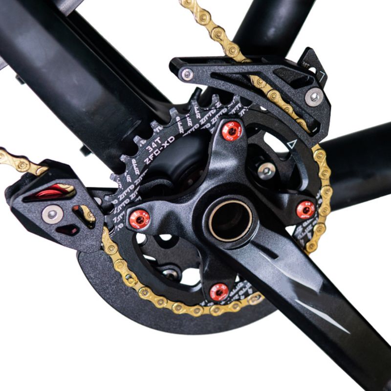 Mountain Bike Chain Guide Bicycle Pulley Chainring Protector Guard Device Tool