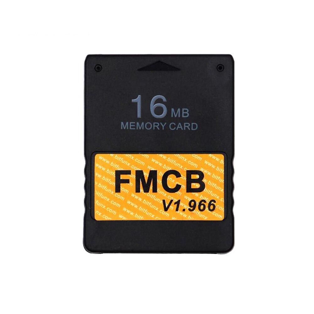 RGEEK klasyczny czarny v1.966 FMCB bezpłatny McBoot 8MB/16MB/32MB/64MB OPL karta pamięci na konsole robić gry PS2: 16MB FMCB