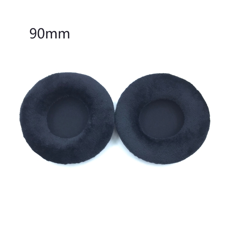 Almohadillas para auriculares, orejeras terciopelo piezas reparación auriculares 60mm-110mm: Olive