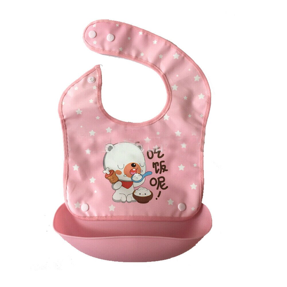 heißer Baby Zubehör Lätzchen Burp Tücher Kleidung Neue Wasserdichte Silikon Baby Lätzchen Waschbar Roll Up Crumb Catcher Fütterung