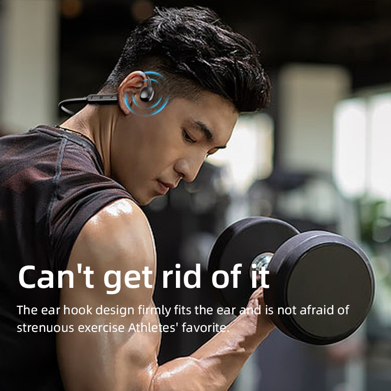 Xiaomi-auriculares inalámbricos de conducción ósea, cascos Bluetooth resistentes al agua con cuello, sonido estéreo de alta potencia, auriculares de 168 horas
