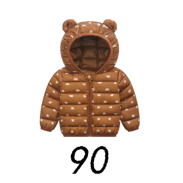 Medoboo bébé hiver manteau filles garçons enfant veste bébé vêtements -nés combinaisons Snowsuit à capuche veste manteau hauts vêtements d'extérieur