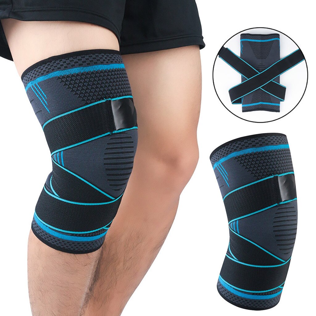 2 rodilleras deportivas, rodilleras de apoyo, menisco y ligamentos con cinturones ajustables, rodilleras elásticas, soporte para Fitness A50