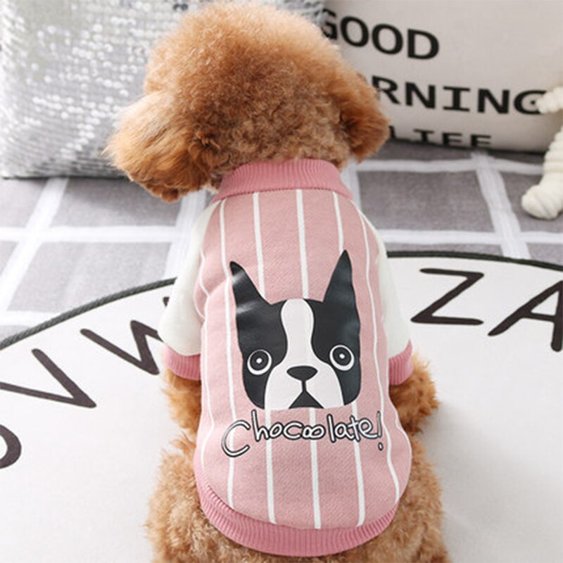 Baseball Dog Clothes Pug French Bulldog Costume Winter Dogs Pets Clothing For Dog Coat Pet Clothes Ropa Perro Chihuahua Yorkshir