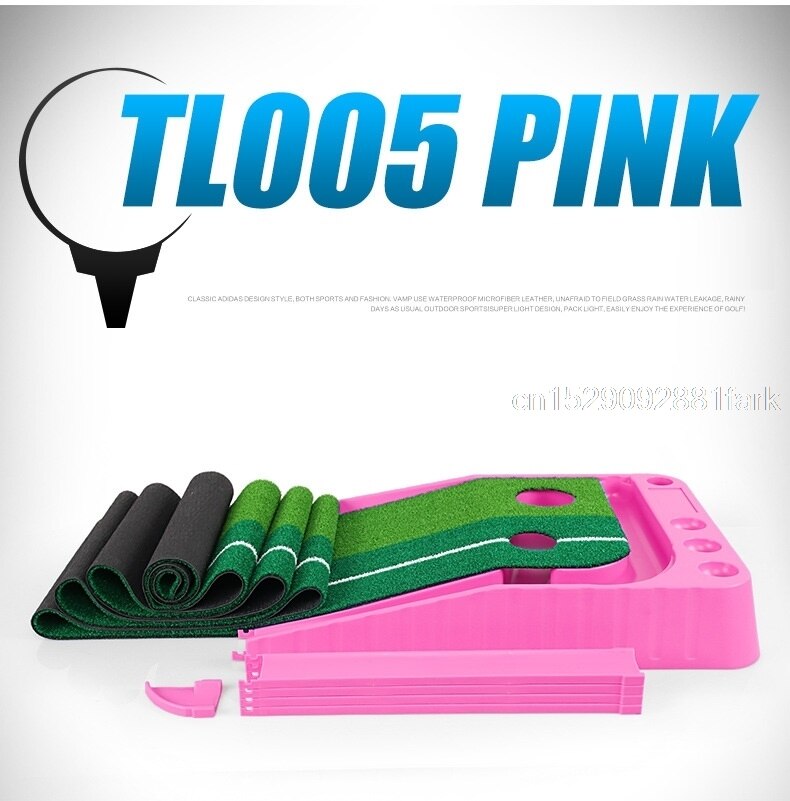 Pgm Mini Golf Clubs Putter balle retour 2.5M/3M intérieur Golf mettre vert formateur Portable Golf pratique mettre tapis