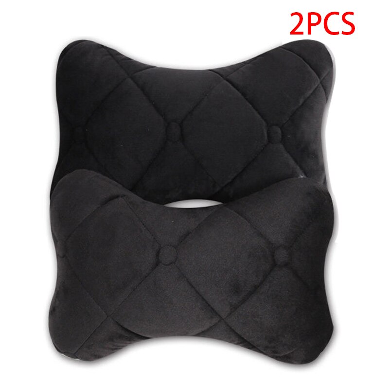 Car Neck Pillows for: Cushion 2pcs Black