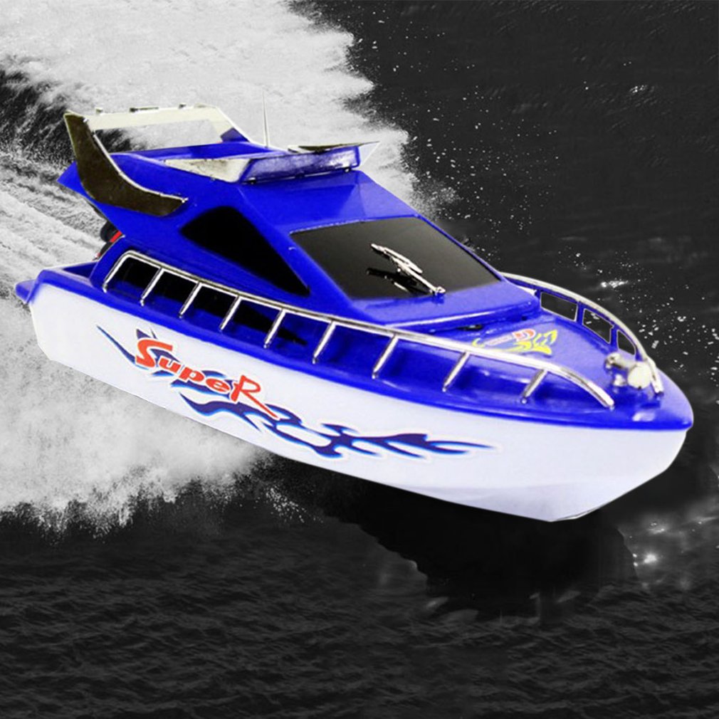 Remote Control Speedboat Super Mini Electric RC High Speed Boat 4CH 20M Distance Ship RC Boat Game Toys Kids Boys Birthday