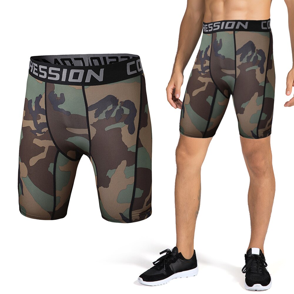 Mænd kompression shorts atletisk baselayer undertøj til løb træning træning fitness: M / Gr