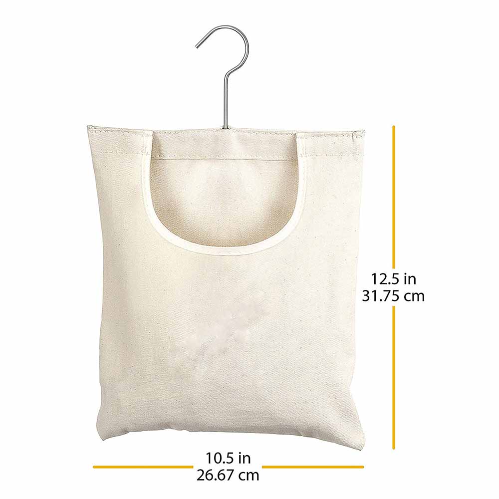 Bolsa de almacenamiento para ropa, organizador de alfiler para colgar ropa, lavable, para sujetar pinzas
