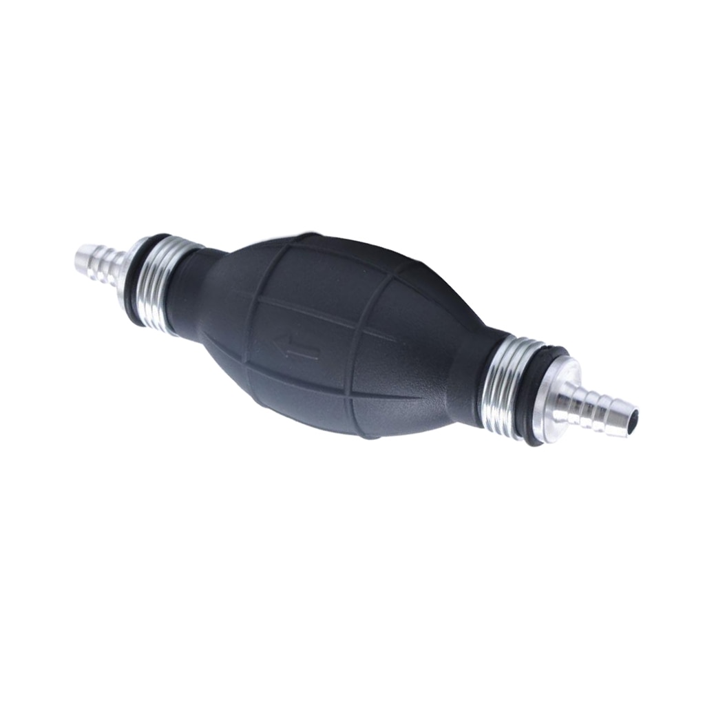 8mm 147mm Length Inline Motor Boat Car Petrol Fuel Pump Primer Bulb Hand Primer Boat Engine