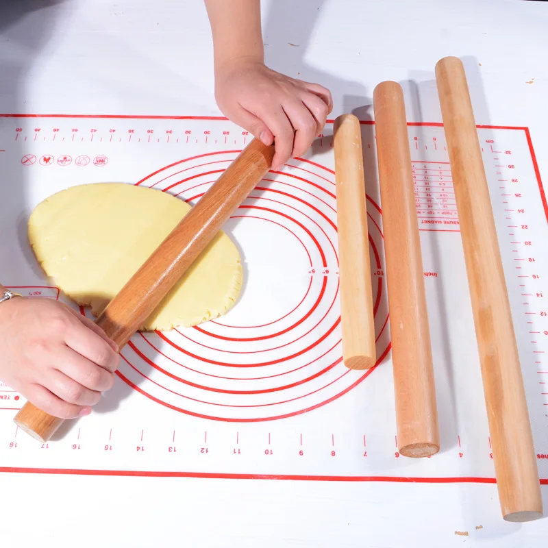 Heißes Holz Nudel holz Nudel Rolle Pad Fondant Teig Tisch Knödel Nudel holz Massivholz zurück küche Zubehör