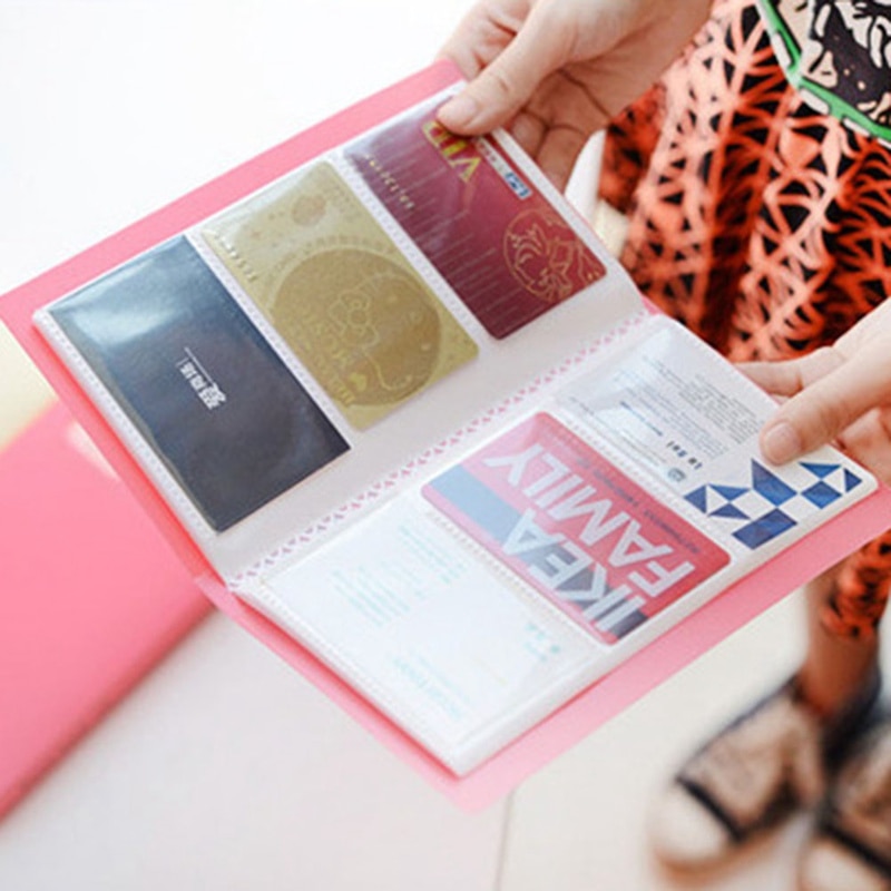 120 Pockets Card Photocard Name Card ID Holder