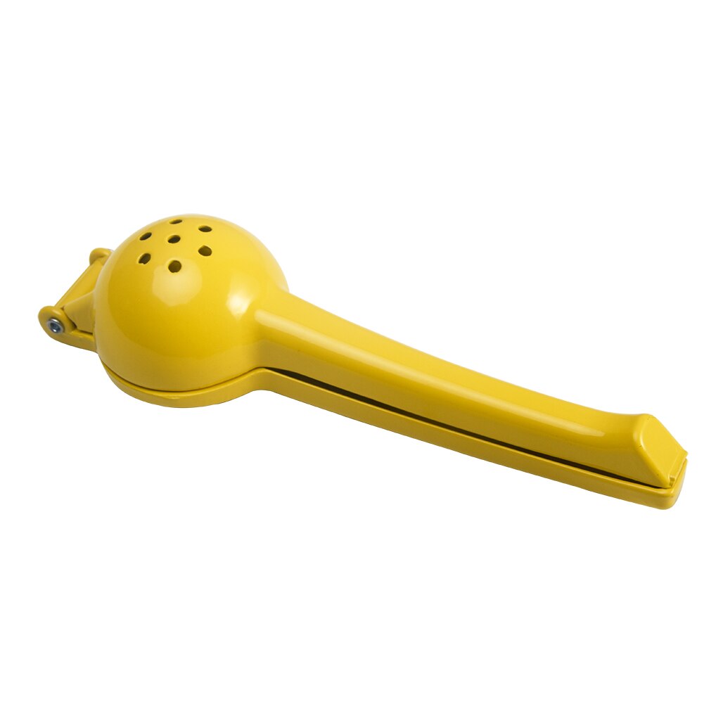 Lemon Squzeer Hand Press Practical Fresh Juice Multifunctional Kitchen Tool Manual Home Yellow Aluminum Alloy Portable Durable