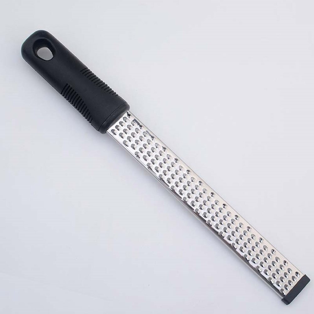 12 pulgadas multifuncional rectángulo de acero inoxidable utensilios para rallar queso Chocolate limón Zester fruta pelador utensilios de cocina Hogard