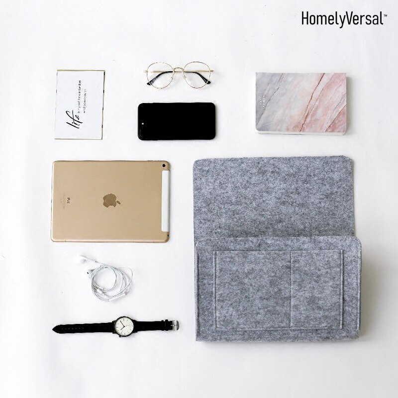 Bedside Storage Organizer Bedside Hanging Pocket for Organizing Magazine Phone Small Things Space Saving bed package